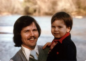 Dad and Me by the Chattahoochee