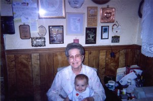 Pictured with my Grandma Sue, in the kitchen where she taught me a master class in how to love someone.