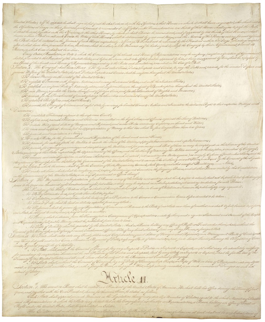 what branch is established in article ii of the constitution