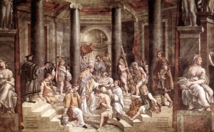 The Baptism of Constantine - Gianfrancesco Penni (Wikimedia)