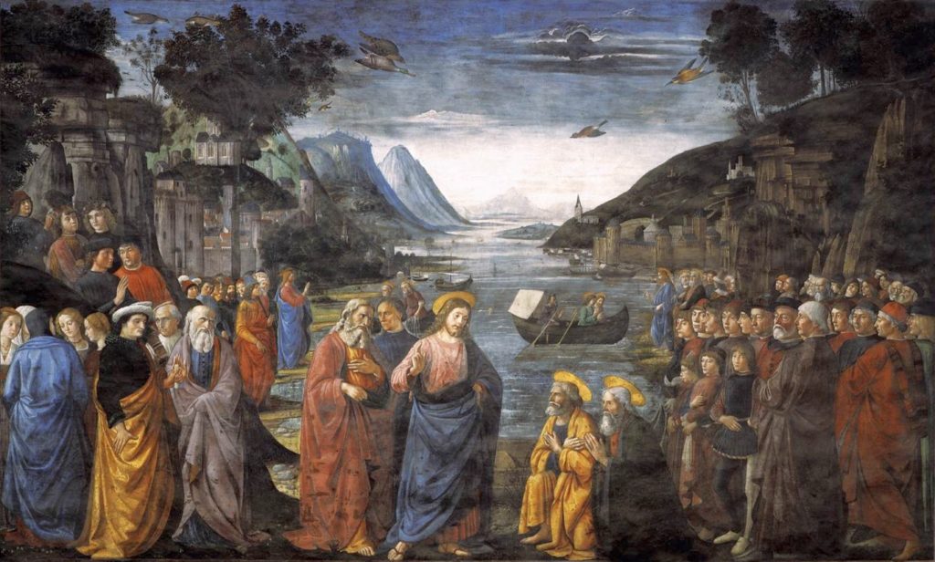 Calling of the Apostles - Domenicio Ghirlandaio -1481